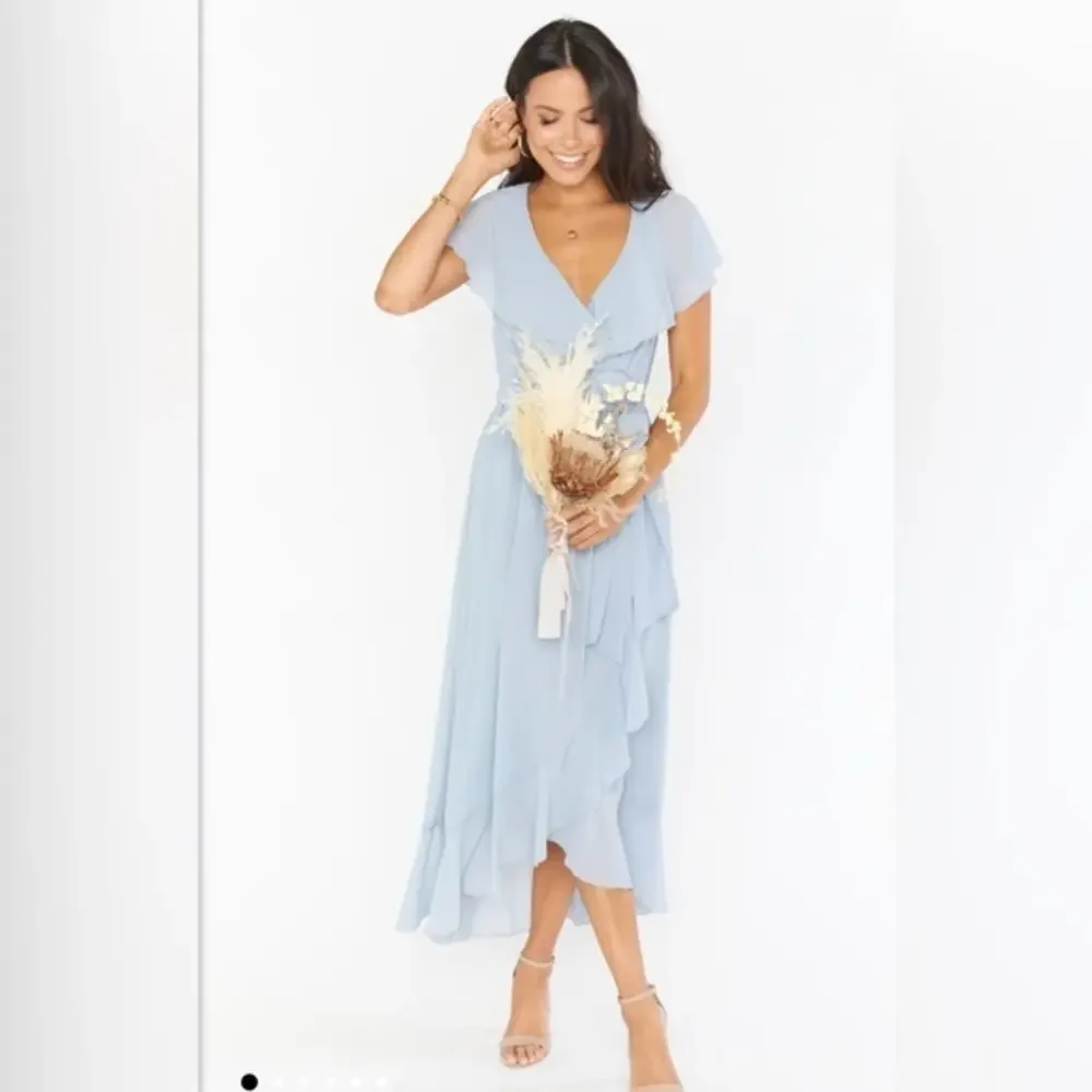 Jess Ruffle Midi Dress - Picture 1 of 3